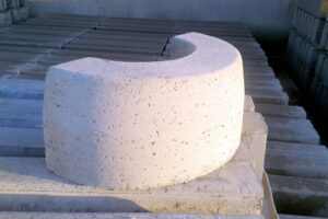 Cordolo a curva vibrato 12/15x25